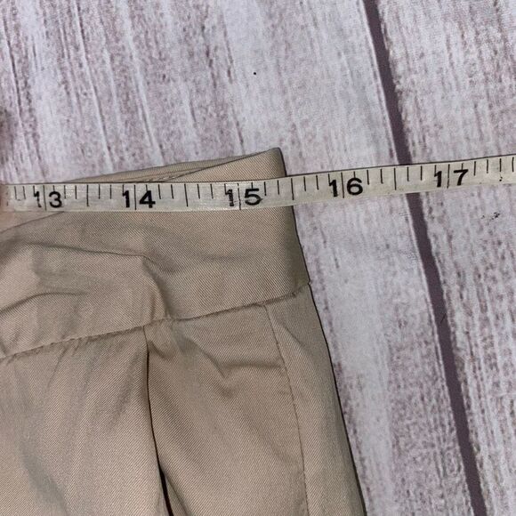 Banana Republic Martin stretch khaki capris women sz 4 - Picture 10 of 11